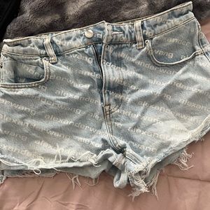 Alexander Wang Denim Shorts